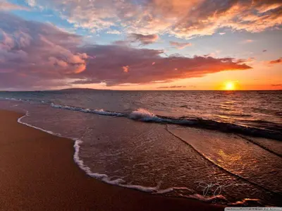 a sunset on a beach with the ocean at Cozy Apart. Costa Sancti Petri by Chiclana Dreams in Novo Sancti Petri