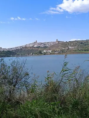 a view of a large body of water at Atiko La Vista in Arcos de la Frontera